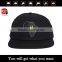 2016 popular style custom flat short brim 5 panel cap wholesale with your logo