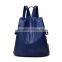 School Style Backpack, Real Leather Student Shoulder Bag, New Vintage Simple Design Bags