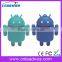 Best gift android robot usb, pvc android robot shaped usb flash drive