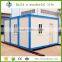 Left 20 or 40 ft container cabin with good model