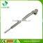 Stainless steel and plastic material for car use pen type tire pressure gauge