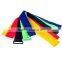 Stainless steel cable tie, nylon reusable hook and loop cable tie