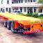 Tri axle 12 twist locks flatbed semi trailer for sale