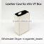 High Quality E-VIC VT 60W Mod White Leather Skin Antislide Mod Box Sleeve With Five Color Choice