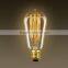 110V ST64 Squirrel Cage Edison Vintage Bulb