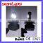 4P!!!12-24V 360 Degrees H4 COB CHIP led headlight for all Vehicles