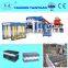 automatic thermal insulation EPS insert wall plastering machine /concrete block making machine