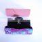 hot hand made PU leather or fabric plastic reading glasses case