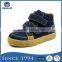 Wholesale low price suede leather buckle strap boy kids casual shoes