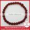 Red agate beads bracelet 10mm and 8mm, agate stone jewelry, prayer beads, japanese beads bracelet, natural stones, made in Japan