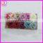 10CM fabric camellia rose flower head