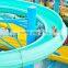 Water Park Equipment Open Spiral Water Slide