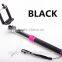 3.5mm audio cable wired selfie stick monopad for iphone,digital camera