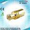 Straight MCX female to MCX male RF adapter connector