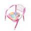 metal cartoon Printing baby chair for eatting ,Baby Kids Sitting Chair with Whistle