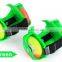 2 Rubber Wheels Roller Skates Wheels Flashing Roller Skate Wheels for Shoes