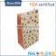 Stand up recycle gift paper bag with print logo for gift packaging