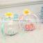 Lovely clear wedding favour box with flowers