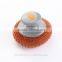 Hot Sales Copper Coated Scourer / Copper Mesh Ball Scourer With handle