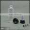 hot sell 60ml e-liquid plastic bottles with twist dropper drip twist off cap