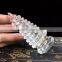 Clear Crystal Hand Carving Wenchang Tower Fengshui for Crafts