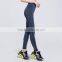 Nylon Spandex Four Way Stretch Fabric Material Fitness Women Custom Yoga Pants Wholesale