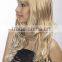 Wholesale Blonde blonde curly wig synthetic hair styles for women