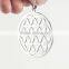 Custom Size Stainless Steel Chakra Jewelry Pendant for Sale