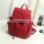 2015 Western Style Wholesale 600D PU Backpack Fashion Schoolbag