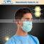 Non Woven Fabric 3 Ply Ear-loop Colorful Disposable Face Masks Or With Tie