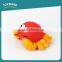 Cheap wholesale crab shaped vinyl lovely pet show toy