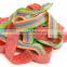 Bulk Wholesale Assorted Sugar Coated Candy Gummies , Rainbow Sour Belt Chew Candy