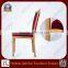 China Red Imitated Wood Dining Restaurant Chair