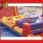 0.55mm PLATO PVC Material Inflatable Obstacle Course With Slide Combo