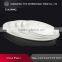 Decoration ceramic plate elegance design porccelain oval plate