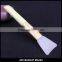 Angled silicone mask applicators brush with wood handle lovely mask applicators
