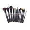 Long Lasting Cosmetic Brush for Beginner Professional 15pcs Makeup Brush With Cylinder