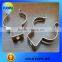 China supplier small metal V shaped spring clip