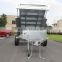 High Quality Stronger 10x5ft Hot Dipped Galvanized Heavy Duty Hydraulic Tipper Trailers