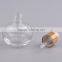 Special Design 12ml Round Shaped Glass Essential Oil Bottles With Aluminum Cap Dropper