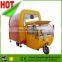 Fast Food Vending Street Popcorn Trolley Grilling Warmer Cart
