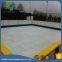 HDPE Selflubricated Synthetic Ice Rink Floor With Barrier Dasher Boards