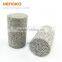 sintered porous SS stainless steel microns filter element