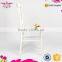 Brand new Qingdao Sinofur wedding wood napoleon chair with cushions