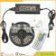 5m Waterproof Flexible 300LEDs Color Changing RGB SMD5050 RGB LED Light Strip Kit + 44Key Remote Controller 220V 5A Europe Plu