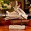 Resin artficial drift wood decor accessory