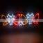 Different shape outdoor led new year motif light decoration