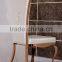 Steel restaurant tables and chairs for event