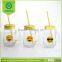 2016 high quality decal print 16oz mason jar wholesale