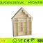 cheap custom unfinished divided wooden wall display rack